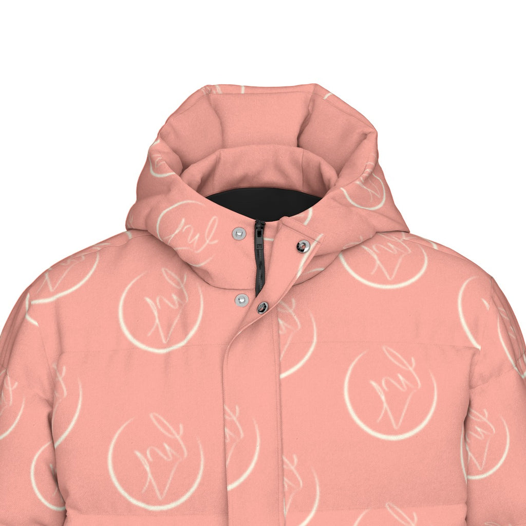 All-Over Print Unisex Long Down Jacket