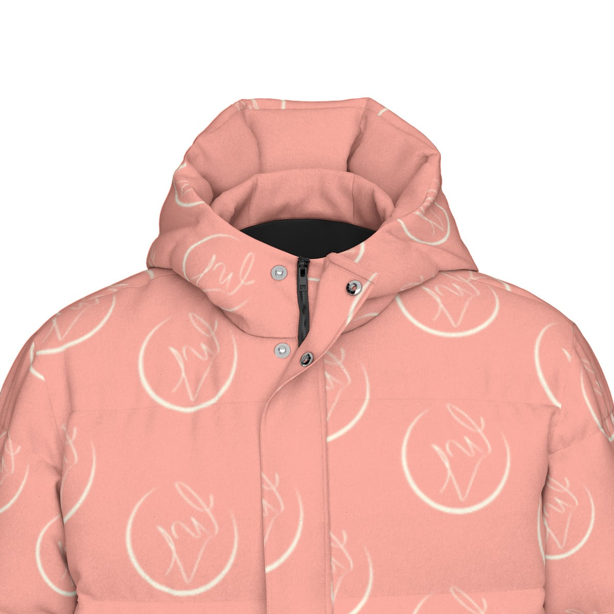 All-Over Print Unisex Long Down Jacket
