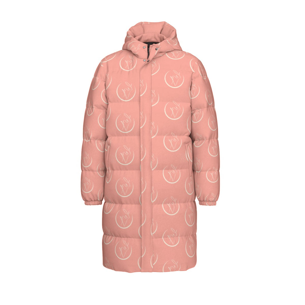 All-Over Print Unisex Long Down Jacket
