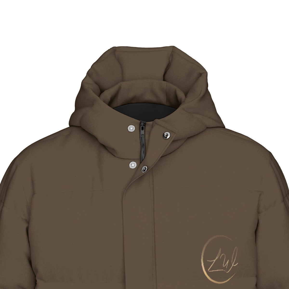 All-Over Print Unisex Long Down Jacket