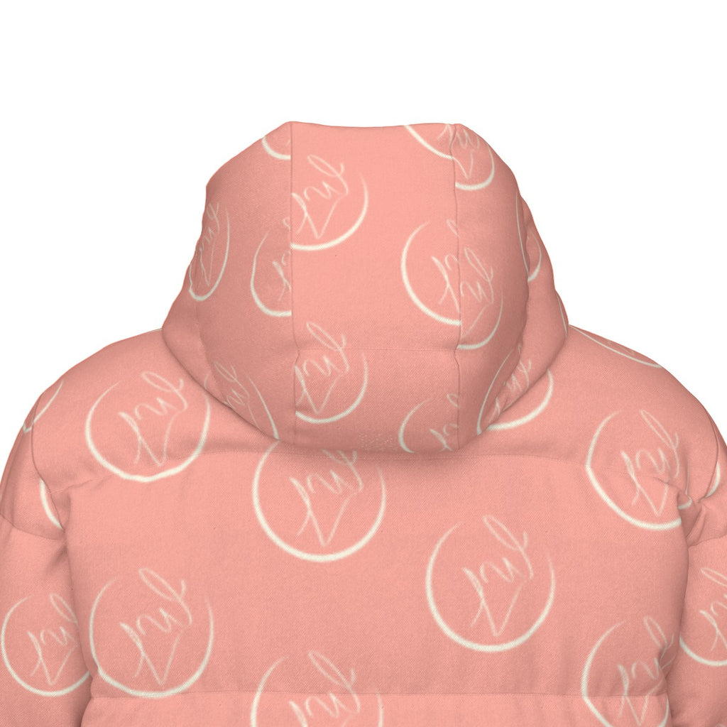 All-Over Print Unisex Long Down Jacket