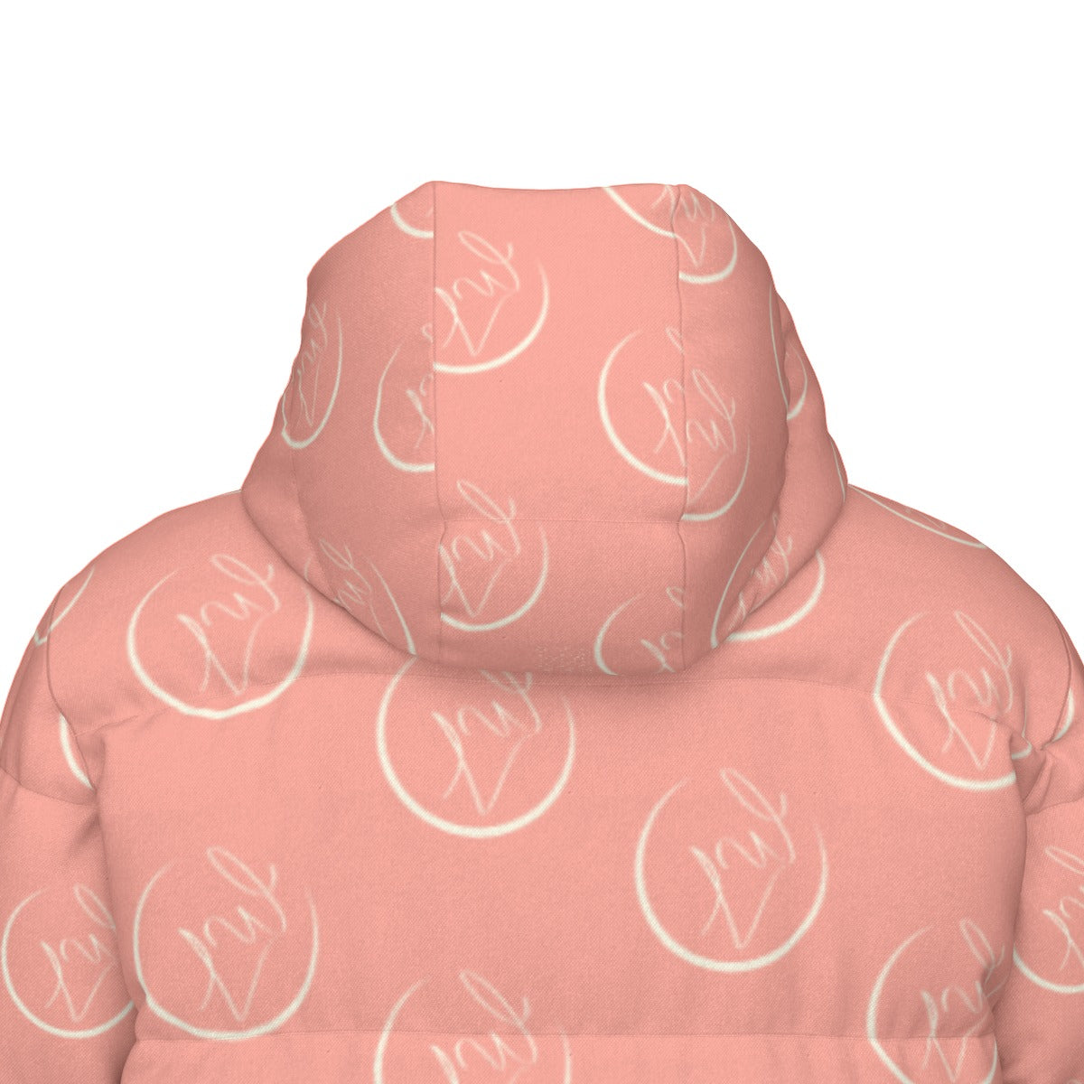 All-Over Print Unisex Long Down Jacket