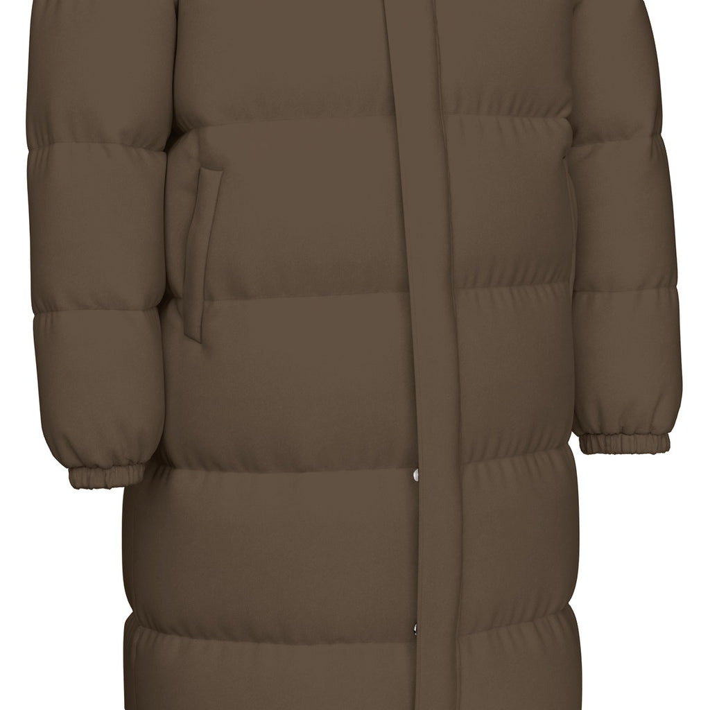 All-Over Print Unisex Long Down Jacket