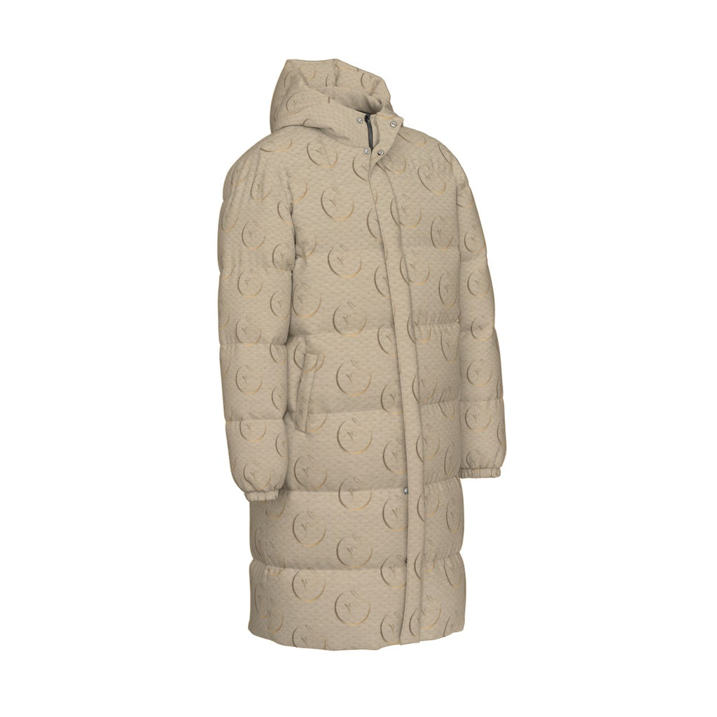 All-Over Print Unisex Long Down Jacket