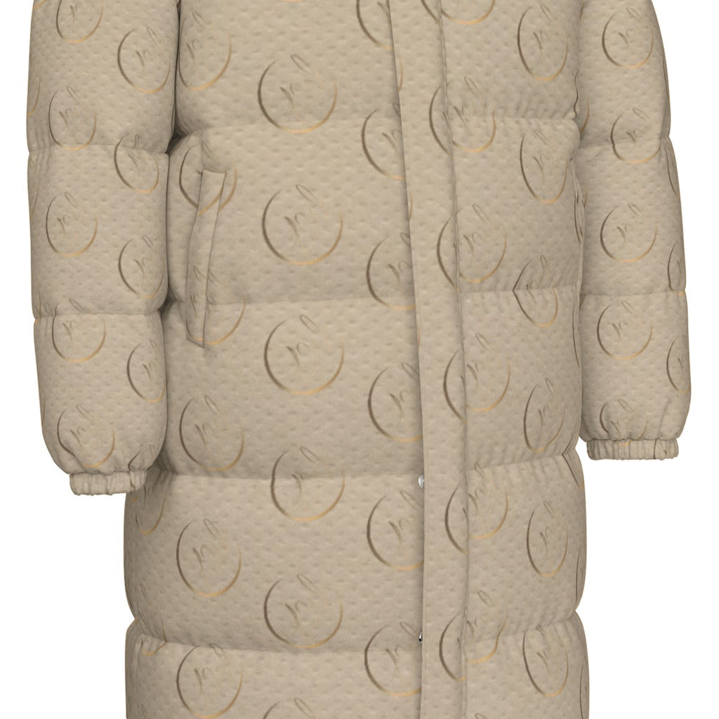 All-Over Print Unisex Long Down Jacket