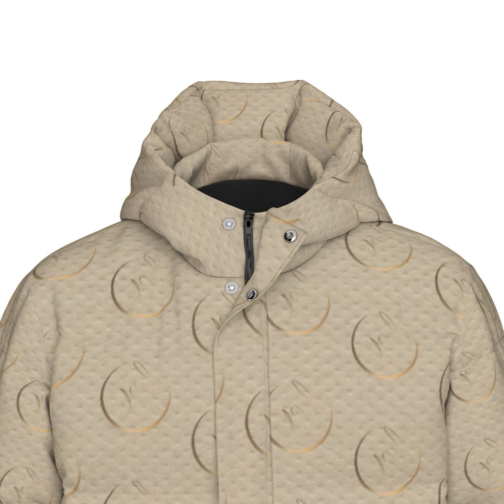 All-Over Print Unisex Long Down Jacket