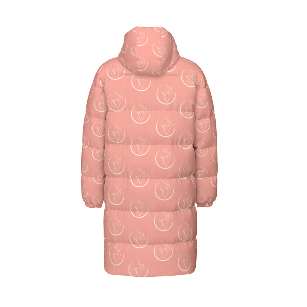 All-Over Print Unisex Long Down Jacket